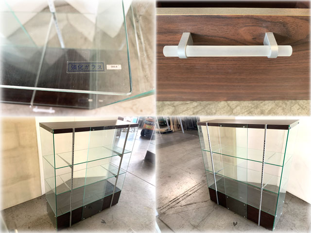 2段ガラス板展示棚 ｜ 長野リサイクルセンター