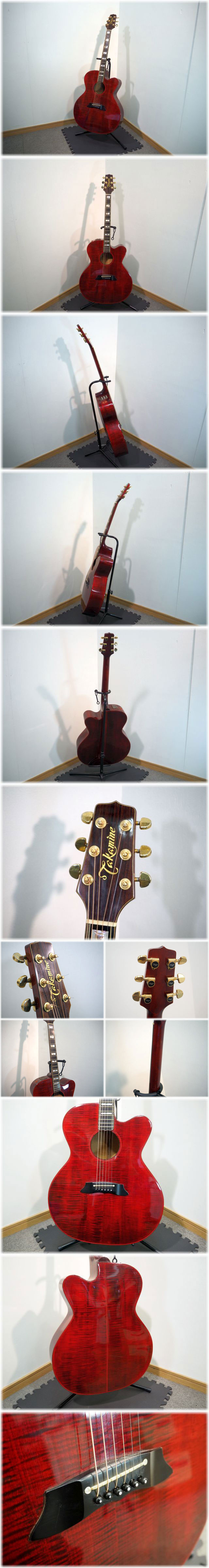 NEW特価Takamine タカミネ エレアコギター PT-015-ST 6弦 ハードケース付 タカミネ